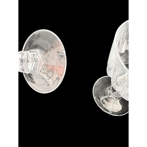 Set 2 Champagne Sherbet Glasses Louvre by Cristal D'Arques-Durand Crystal - Picture 2 of 6